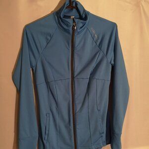 Under Armour Ladies Size Small Royal Blue Full Zip Fitted Athletic Jacket